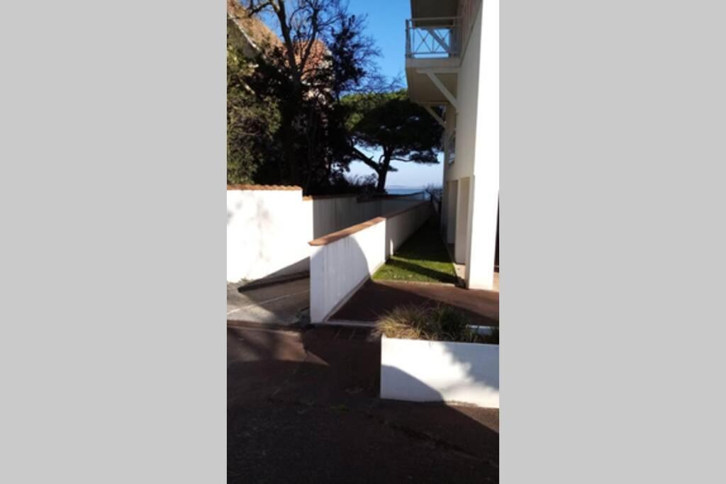 Appart Sur La Plage Pied Dans L Eau Avec Terrasse Jardin Vue Sur Le Bassin Depuis La Terrasse , Parking Arcachon Exteriér fotografie